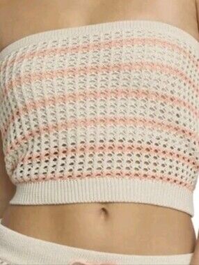 Mills by Millie Bobby Brown Women's Crochet Tube Top,